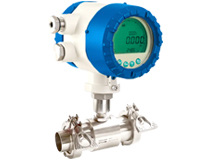 Hygienic Turbine FLow Meter measuring liquid flow using a turbine for accurate Cleanroom industrial applications